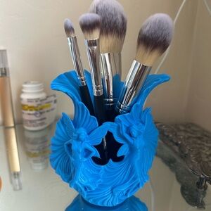 Blue Fairy-Themed makeup brush holder